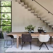 Lade das Bild in den Galerie-Viewer, Rivièra Maison - Frisco Drive Dining Armchair Velvet Anthrazit