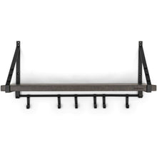 Lade das Bild in den Galerie-Viewer, Rivièra Maison Wandgarderobe Urban Schwarz