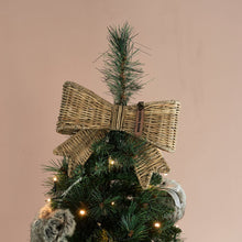 Lade das Bild in den Galerie-Viewer, Rustic Rattan Jacky Bow Tree Topper