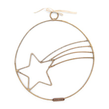 Lade das Bild in den Galerie-Viewer, Türkranz Rivièra Maison Rattan Xmas Star