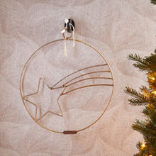 Lade das Bild in den Galerie-Viewer, Türkranz Rivièra Maison Rattan Xmas Star