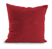 Lade das Bild in den Galerie-Viewer, Kissenbezug Leinen LovelyLinen Real Red 47X47