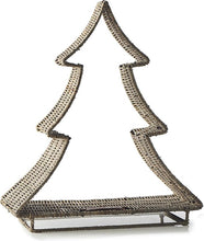 Lade das Bild in den Galerie-Viewer, Rustic Rattan Weihnachtsbaum - Open Christmas Tree
