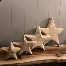 Lade das Bild in den Galerie-Viewer, Holz-Stern Kapella rauh 50 cm WMG
